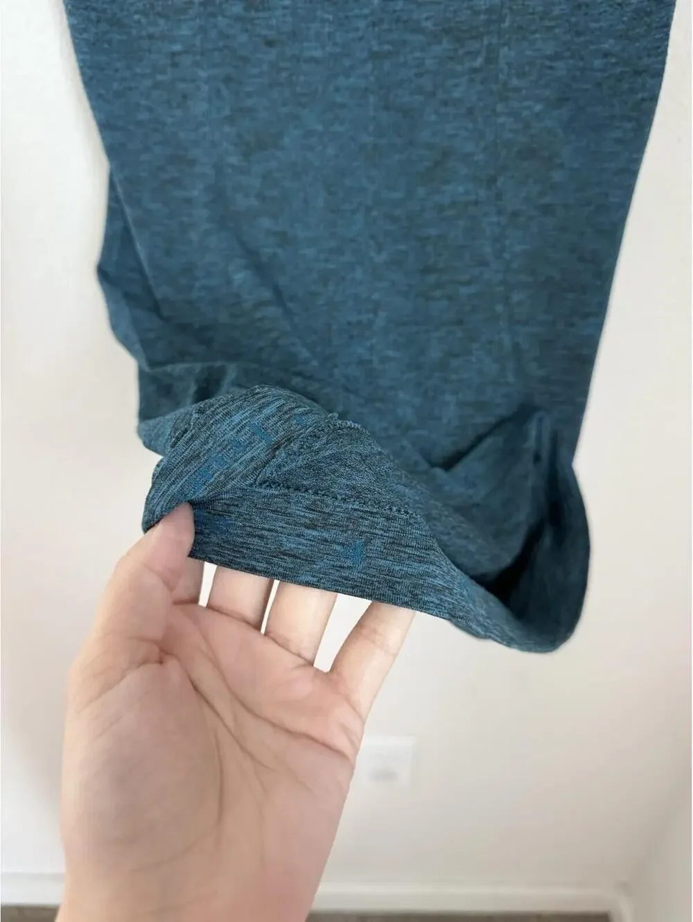 Lululemon Women‎ Bermuda Teal Black Mandala Swiftly Speed Short Sleeve Shirt 4